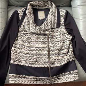 Back and white blazer